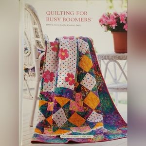 Quilting For Busy Boomers, Quilting PatternBook, By Jeanne Stauffer & Sandra L.